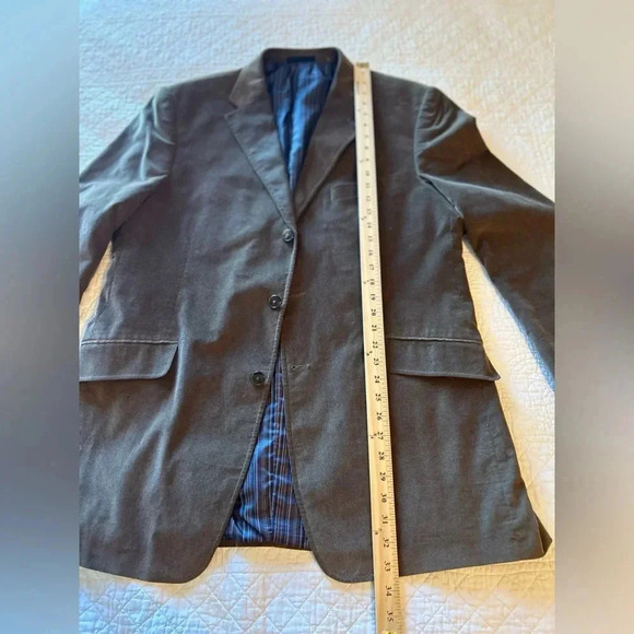 Men’s Brown Corduroy Blazer. Madison Size 44L Sport Coat - Picture 6 of 10
